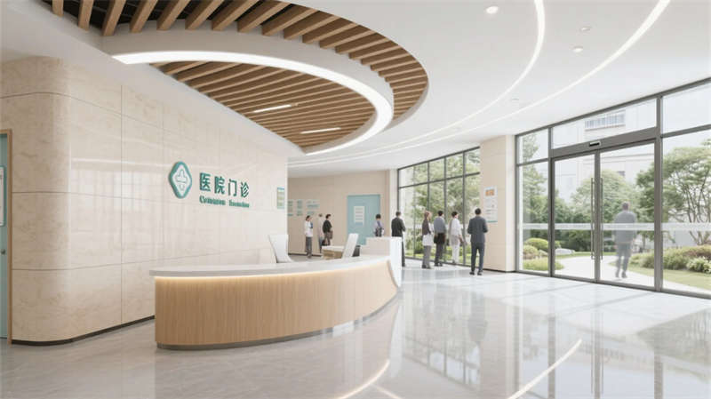 療愈綠洲,光影共生——合肥6000平醫(yī)院裝修設(shè)計(jì)效果圖 療愈綠洲,光影共生——合肥6000平醫(yī)院裝修設(shè)計(jì)效果圖