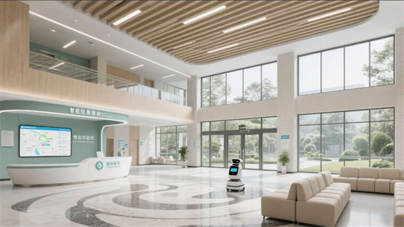 自然療愈,智慧交互——合肥現(xiàn)代化醫(yī)院空間裝修設(shè)計(jì)欣賞 自然療愈,智慧交互——合肥現(xiàn)代化醫(yī)院空間裝修設(shè)計(jì)欣賞